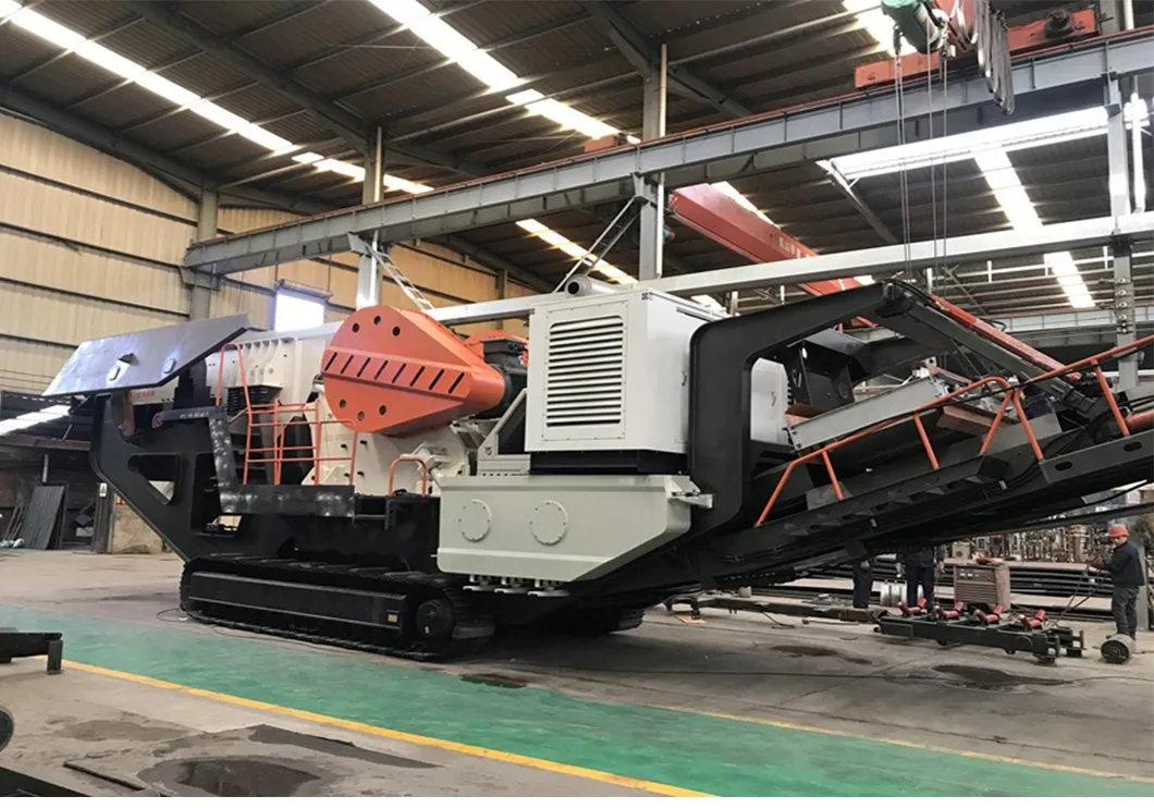 d'&eacute;nergie &Eacute;conomie &agrave; haute efficacit&eacute; Crawler mobile Brusher mobile pour minerai 