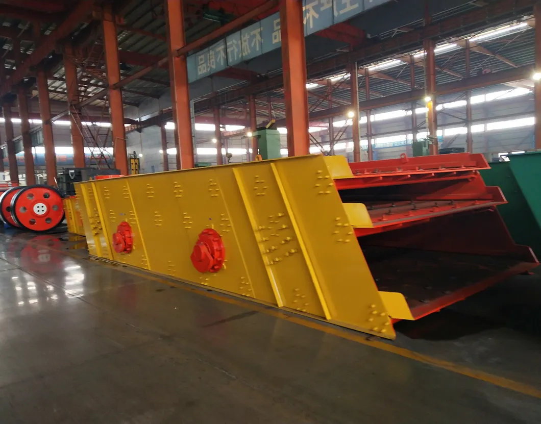 Machine de tamis à écran vibrant 3/4 de pont pour les agrégats d'équipement de dépistage de haute capacité de carrière