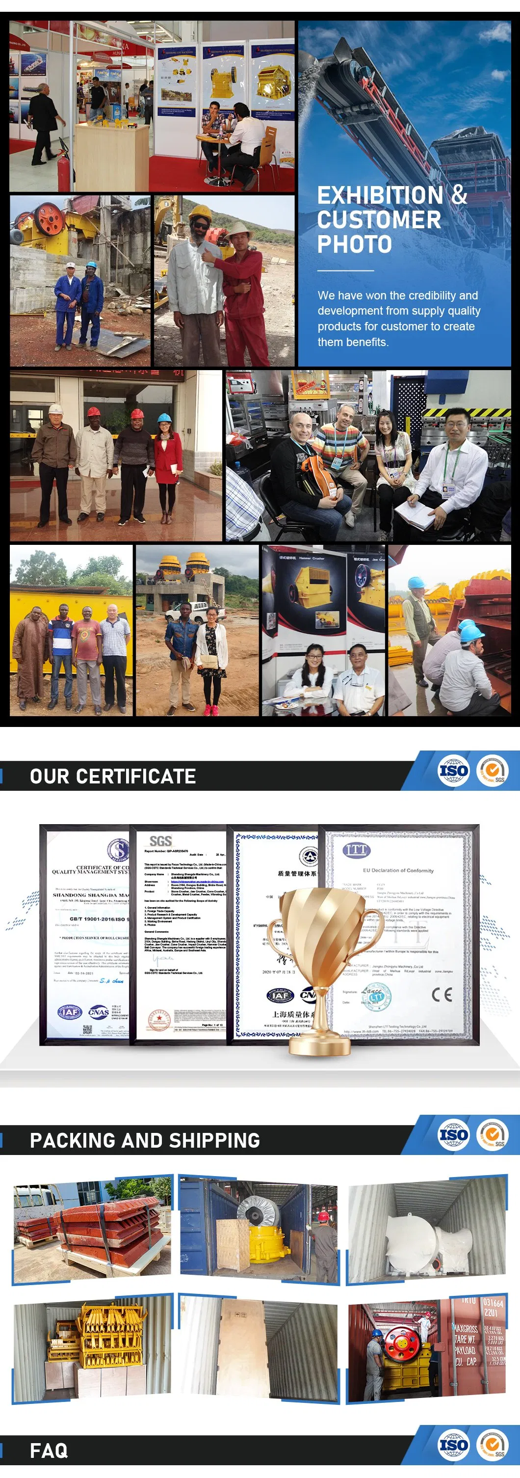 mobile Spring Cone Crusher Plant, 200t / h Production d'agrégats, installation facile à ressort 