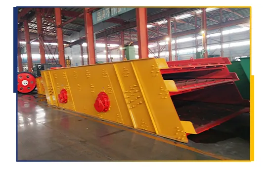 &Eacute;cran vibrant agr&eacute;g&eacute; avec certificat SGS pour l'exploitation de carri&egrave;re